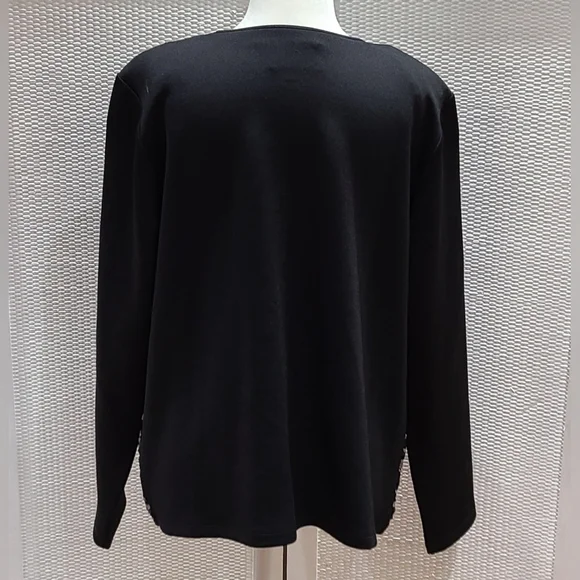 Bob Mackie Wearable Art sequin animal print jacket size Large - Picture 2 of 2